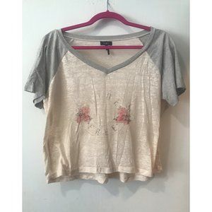 Tan Nollie crop top (L)